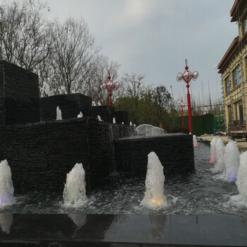 丹徒会所喷泉安装声光效配合使用