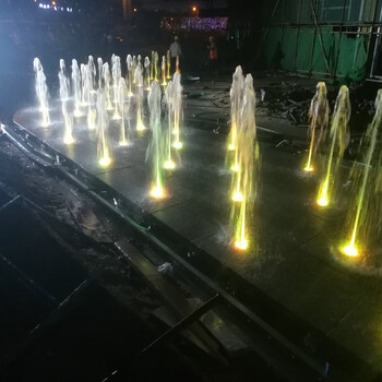 袁州湖面音乐喷泉公司减少尘降低气温