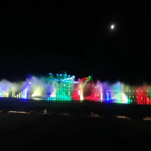 泾县大型喷泉设计声光效配合使用
