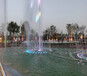 郏县景区呐喊喷泉为城市增添了色彩