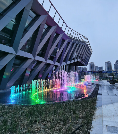 浏阳景区波光泉安装改善城市风格环境