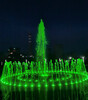 永济景区音乐喷泉增加城市观赏性