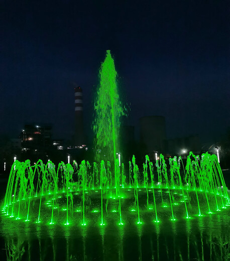 晋中园林喷泉安装直流式供水