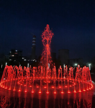 襄城景区声控喷泉艺术感染力强
