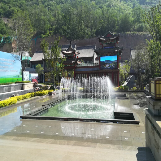 荊州小型假山噴泉藝術(shù)氣息濃郁