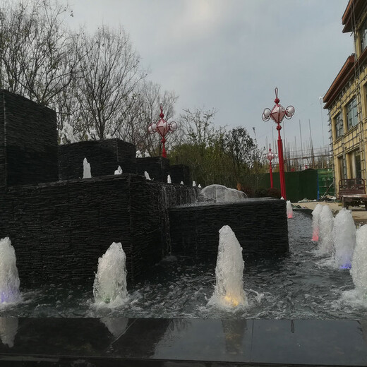 日照小區(qū)程控噴泉提高居民的身心健康