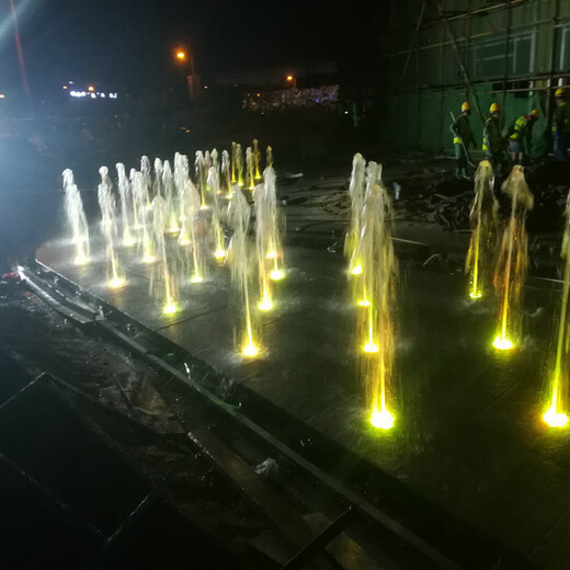 濮陽公園音樂噴泉施工讓人舒緩身心