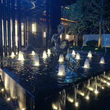 棗莊小區(qū)程控噴泉水的射流控制穩(wěn)定