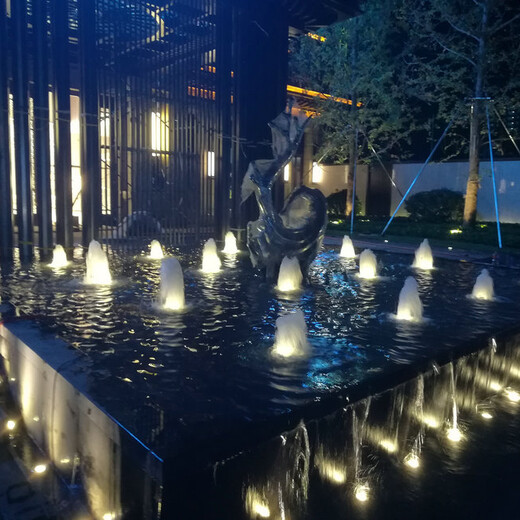日照小區(qū)程控噴泉增加城市環(huán)境生機(jī)