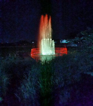 晉中公園噴泉設計綠色節能環保