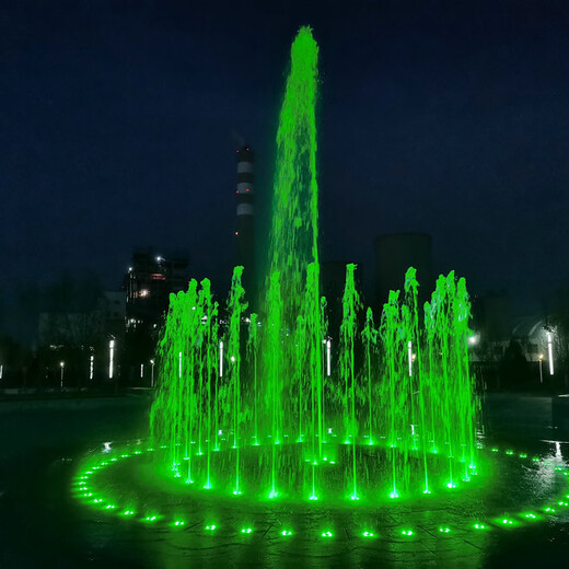 泰安水景假山噴泉為城市增添了色彩