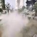 鹤壁人工湖景观喷雾施工