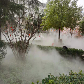 济南游乐场喷雾景观供应