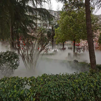 内江人造雾设备施工