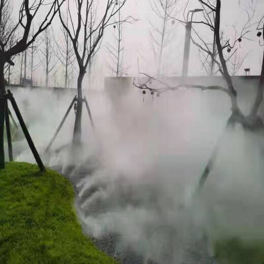 荆州广场喷雾降温设备施工
