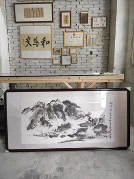 貴陽(yáng)書(shū)畫(huà)精裱十字繡框裱相框畫(huà)框批發(fā)