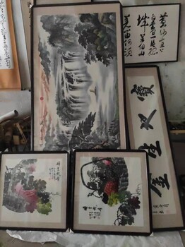貴陽實木畫框加工廠裱畫定做畫框相框