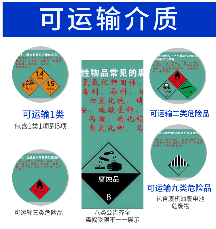 南京解放8米6单桥一类四项危险品车