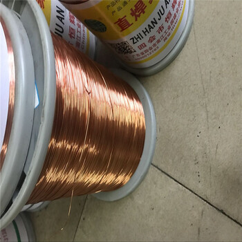 直焊漆包铜线QA155QZY130/180铜包铝漆包线漆包铝线0.04-3.0mm