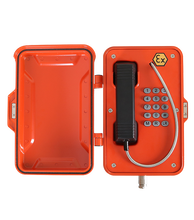 防水防尘防潮电话机，摘机直通免拨号电话，抗噪工业电话机