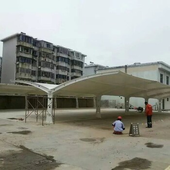 麗水市汽車車棚膜結(jié)構(gòu),電瓶車充電樁雨棚安裝