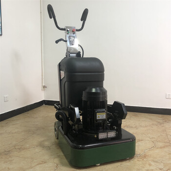 650型固化地坪打磨機(jī)7.5kw石材翻新研磨拋光機(jī)12頭手推款