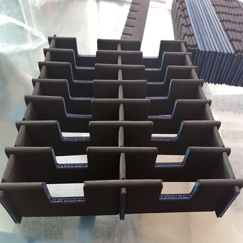 清远厂家定做黑色EVA隔板中空板隔板刀卡防震泡棉垫板