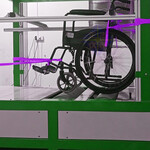 正杰轮椅座椅疲劳测试设备东莞轮椅车座靠阻燃性检测