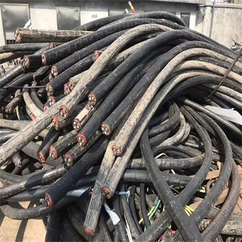 珠海金湾区工厂报废电缆回收现场结算