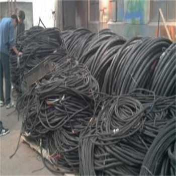 珠海金湾区工厂报废电缆回收现场结算