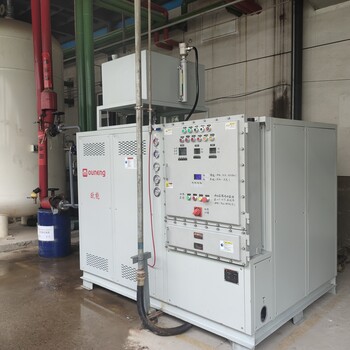 300萬導熱油鍋爐導熱油電加熱爐運油式模溫機歐能