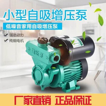 熱水器增壓泵全自動增壓泵自來水加壓泵靜音220V自吸泵