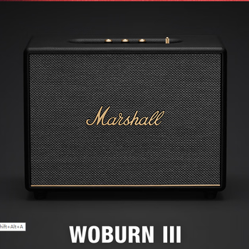 马歇尔woburn3三代旗舰摇滚复古重低音无线蓝牙音箱郑州专卖店