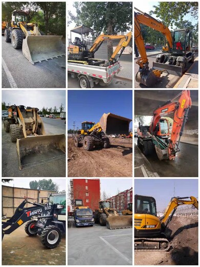 北辰挖掘机出租--铲车出租--小挖机出租-建筑垃圾清运