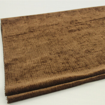 功能性面料生产厂家铠纶纺织阻燃性的雪尼尔窗帘织物