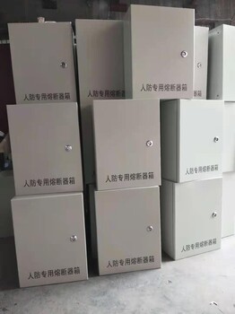 山东人防熔断器箱10A16A熔断器300*400*140