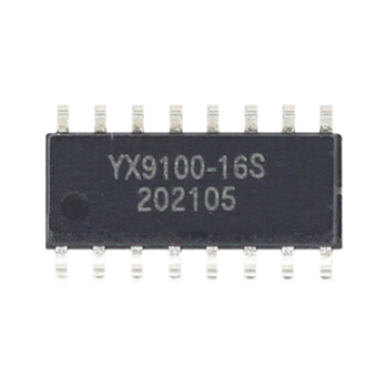 悦欣YX9100-16S解码芯片音乐播放IC串口语音集成电路TF卡解码芯片