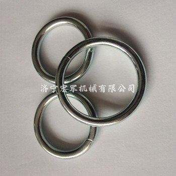 宏軍出售錳鋼圓環(huán)304不銹鋼圓環(huán)對焊式鏈接環(huán)