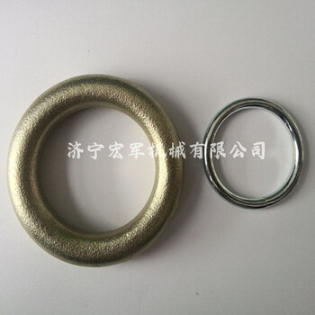 宏軍出售錳鋼圓環(huán)304不銹鋼圓環(huán)對焊式鏈接環(huán)