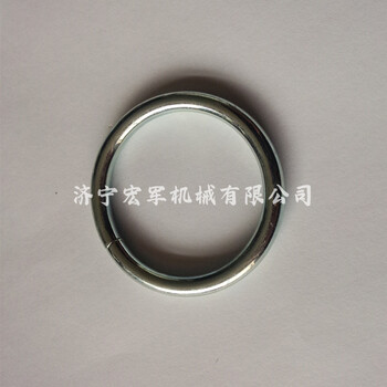 宏軍出售錳鋼圓環(huán)304不銹鋼圓環(huán)對焊式鏈接環(huán)