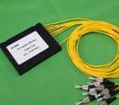 1x10光分路器特种光纤PLC分路器
