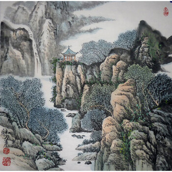 天津墻面手繪畫公司