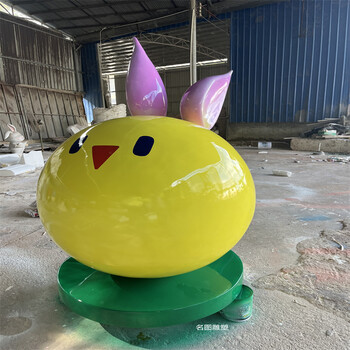三水荷花仙子雕塑玻璃鋼卡通荷花雕塑玩偶