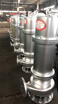 WQP全不銹鋼排污泵排沙泵防爆水泵防腐蝕耐酸堿化工泵304316