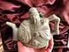 西安耀州瓷老寿星壶陕西特色凤鸣壶龙杯观赏器具纪念品