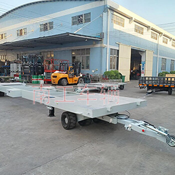 18噸大型船艇轉運工具平板拖車(chē)