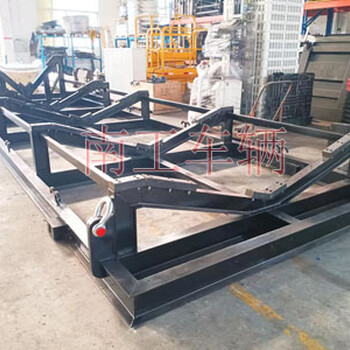 8噸牽引式船艇轉(zhuǎn)運工具平板拖車