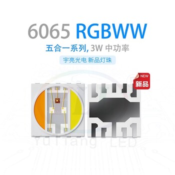 6065RGBWW灯珠_LED贴片灯珠制造商_户外景观亮化