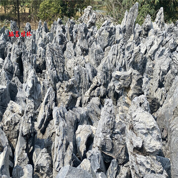 广东峰石之乡-英德石假山设计-峰石峰山造景