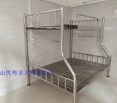 广东大学寝室床38大弯管单层床批发方管铁床组装铁床子母床